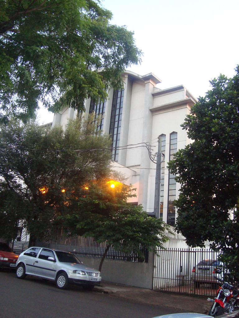 Fachada da casa de oração Centro